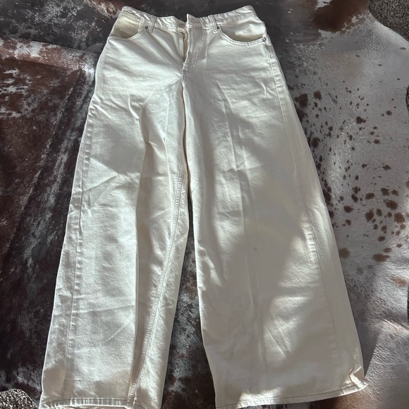 Free People New WATERFALL BAGGY JEANS - Picture 4 of 5